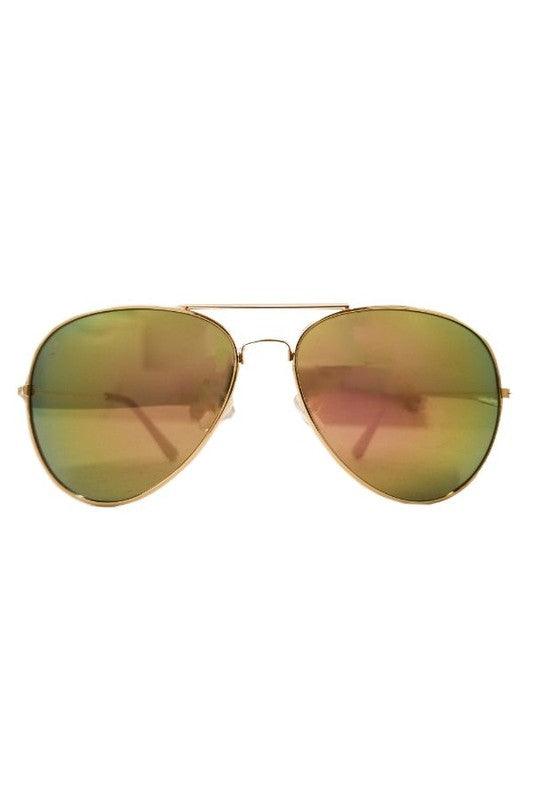 Classic Mirrored Aviator Sunglasses - Rebel K Collective