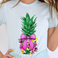 Coquette Pineapple Graphic T Shirts - Rebel K Collective