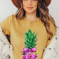 Coquette Pineapple Graphic T Shirts - Rebel K Collective