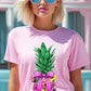 Coquette Pineapple Graphic T Shirts - Rebel K Collective