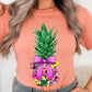 Coquette Pineapple Graphic T Shirts - Rebel K Collective