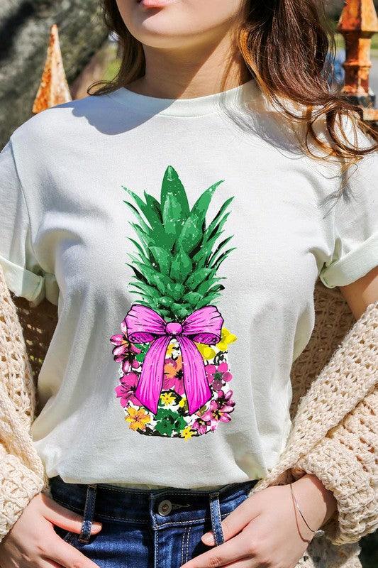 Coquette Pineapple Graphic T Shirts - Rebel K Collective