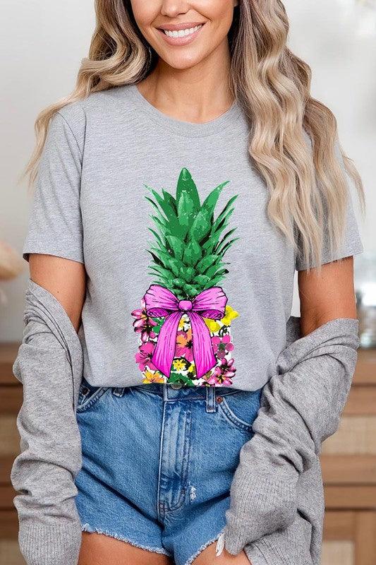 Coquette Pineapple Graphic T Shirts - Rebel K Collective