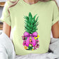 Coquette Pineapple Graphic T Shirts - Rebel K Collective