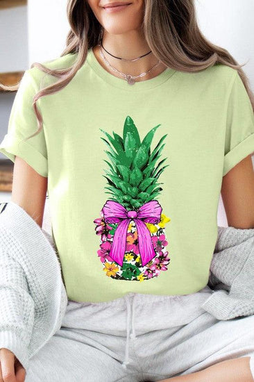 Coquette Pineapple Graphic T Shirts - Rebel K Collective