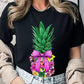 Coquette Pineapple Graphic T Shirts - Rebel K Collective