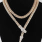 Crystal Snake Coil Chain Necklace - Rebel K Collective