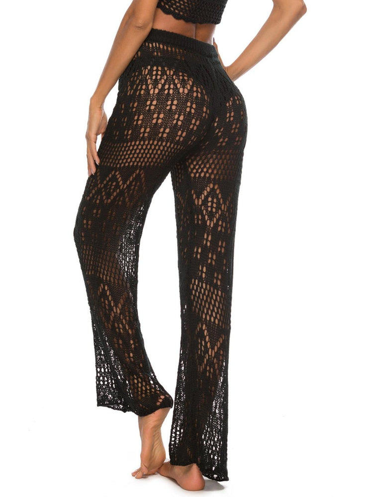 Cutout Straight Swim Pants - Rebel K Collective