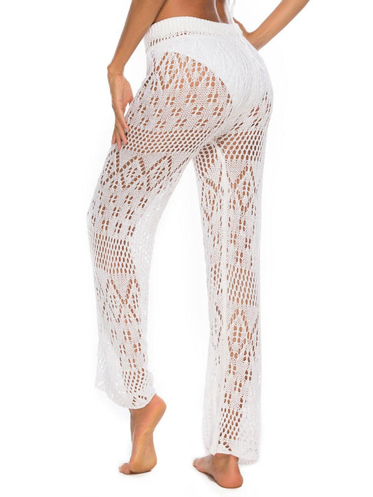 Cutout Straight Swim Pants - Rebel K Collective