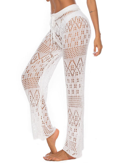 Cutout Straight Swim Pants - Rebel K Collective