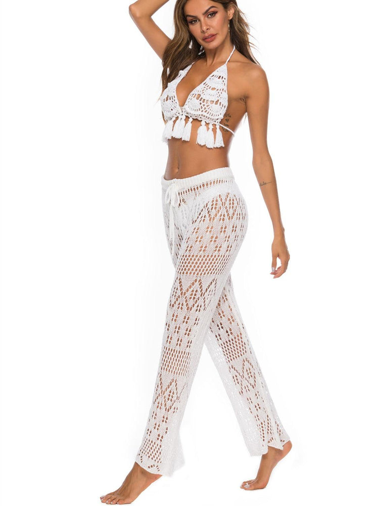 Cutout Straight Swim Pants - Rebel K Collective