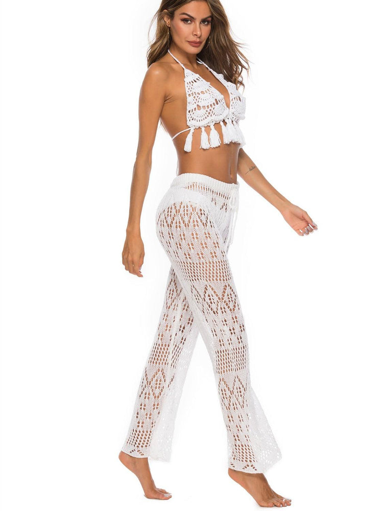 Cutout Straight Swim Pants - Rebel K Collective