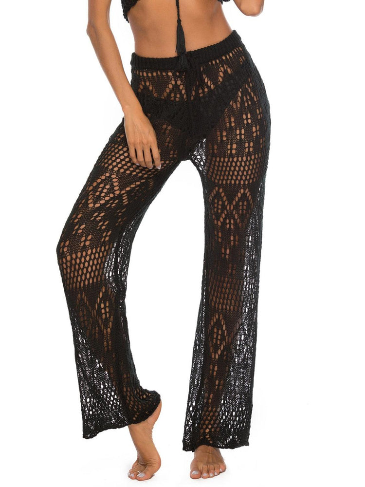 Cutout Straight Swim Pants - Rebel K Collective