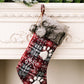 2-Pack Plush Christmas Stockings