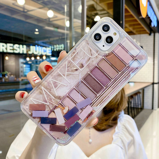 Eyeshadow Palette Cosmetics Quicksand Phone Case