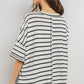 Classic striped cotton tee