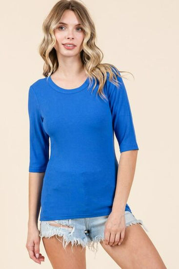 Round neck t-shirt