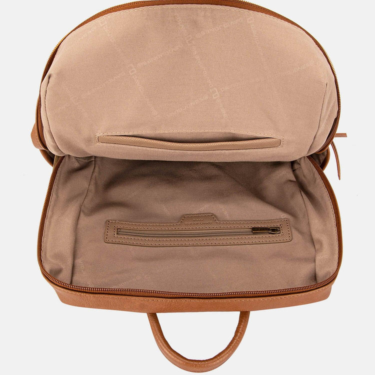 David Jones PU Leather Backpack Bag - Rebel K Collective