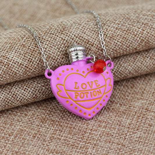 Love Poison Love Pill Bottle Pendant