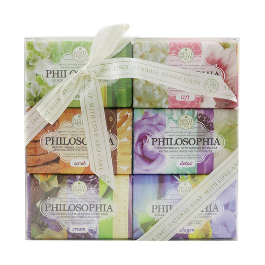 NESTI DANTE - Philosophia The Collection Soap Set: (Lift + Breeze + Detox + Scrub + Collagen + Cream) N178760 / 001844 6x150g/5.3oz