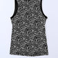 Printed Round Neck Tank