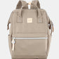 Himawari Water Resistant Canvas Backpack Bag with Side Pockets