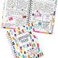 Gratitude Journal with Stickers Non-Dated 52-Week