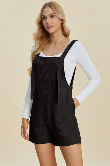 Stretchy sleeveless romper