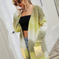 Angel Wings Full Size Pocketed Open Front Gradient Cardigan