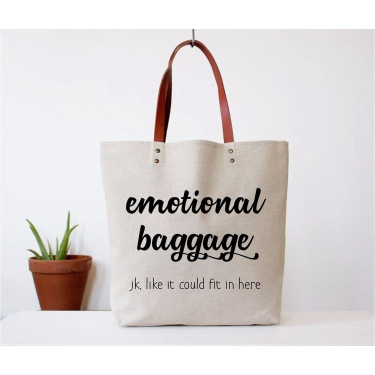 Emotional Baggage Tote Bag