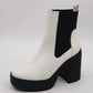 platform chuncky heel bootie