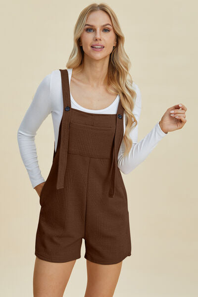 Romper with pockets for women