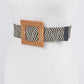 Faux Bamboo Buckle Stretch Belt - Rebel K Collective