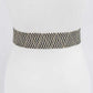 Faux Bamboo Buckle Stretch Belt - Rebel K Collective