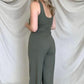 FawnFit Wide Leg Sleeveless Jumpsuit With Built-In Bra - Rebel K Collective