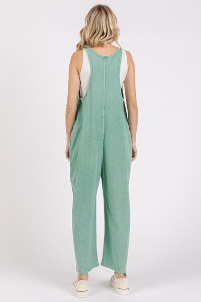 Casual wide leg jumpsuit