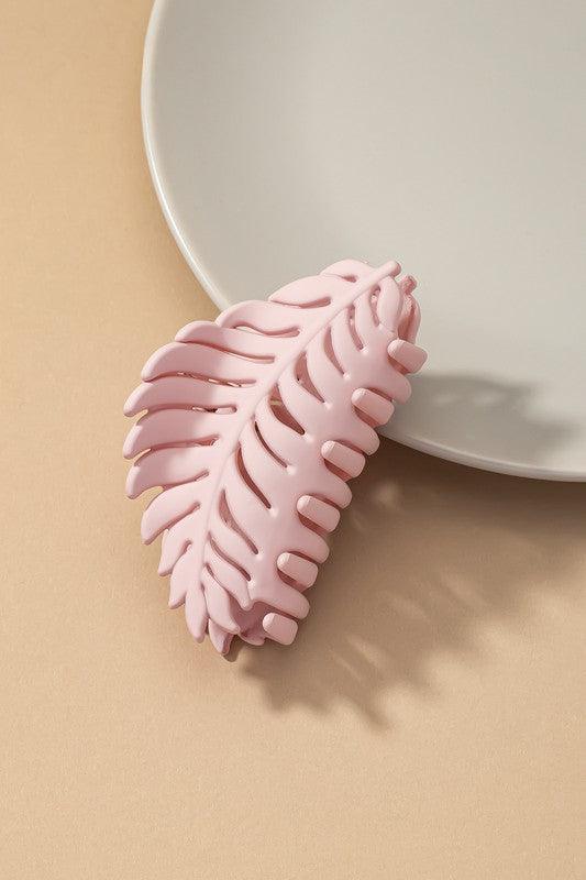 Feather shape hair claw clip - Rebel K Collective