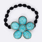 Flower Stone Ponytail Hairband - Rebel K Collective