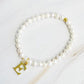 Freshwater Pearl Initial Charm Bracelet - Rebel K Collective