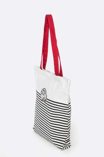 Girl Gang Iconic Patch Cotton Canvas Tote - Rebel K Collective