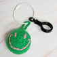 Happy Face Puffy Ball Key Ring - Rebel K Collective