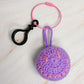 Happy Face Puffy Ball Key Ring - Rebel K Collective