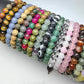 Healing Crystals Stretch Bracelet Natural 8mm - Rebel K Collective