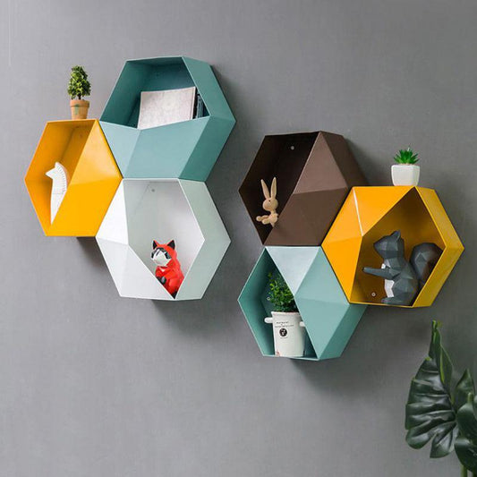 Hexagonal shelf - Rebel K Collective
