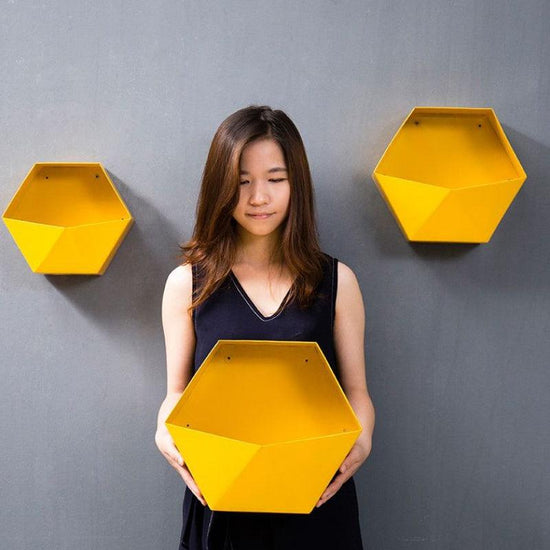 Hexagonal shelf - Rebel K Collective