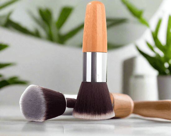 Hypo-Allergenic SUSTAINABLE Kabuki Makeup Brush by BeNat Beauty - Rebel K Collective