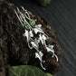 Ivy Leaf Alloy Dangle Earrings - Rebel K Collective