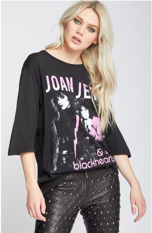 Joan Jett & The Blackhearts 3/4 Sleeve Tee - Rebel K Collective