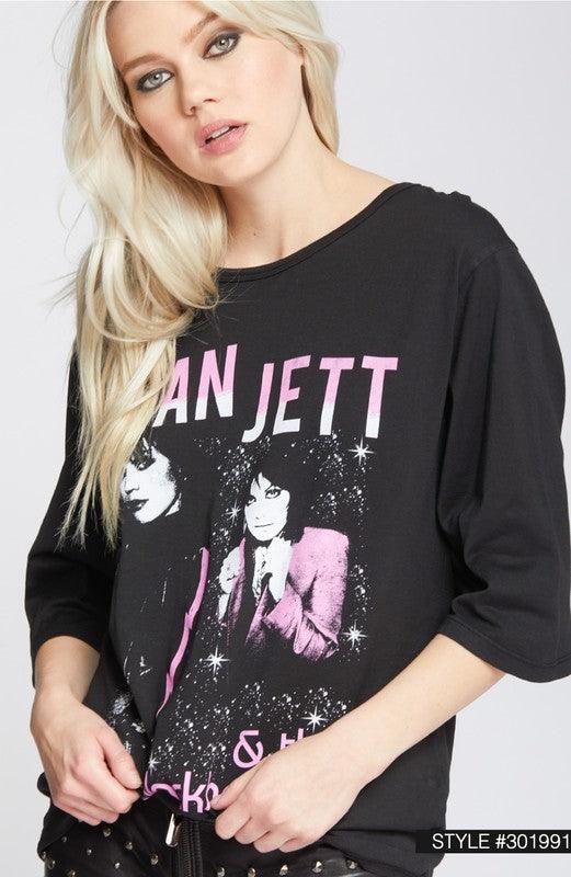 Joan Jett & The Blackhearts 3/4 Sleeve Tee - Rebel K Collective