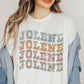 JOLENE WESTERN DOLLY GRAPHIC T-SHIRT - Rebel K Collective